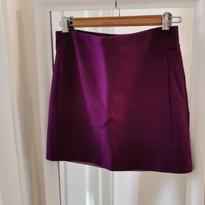 Purple wool mini